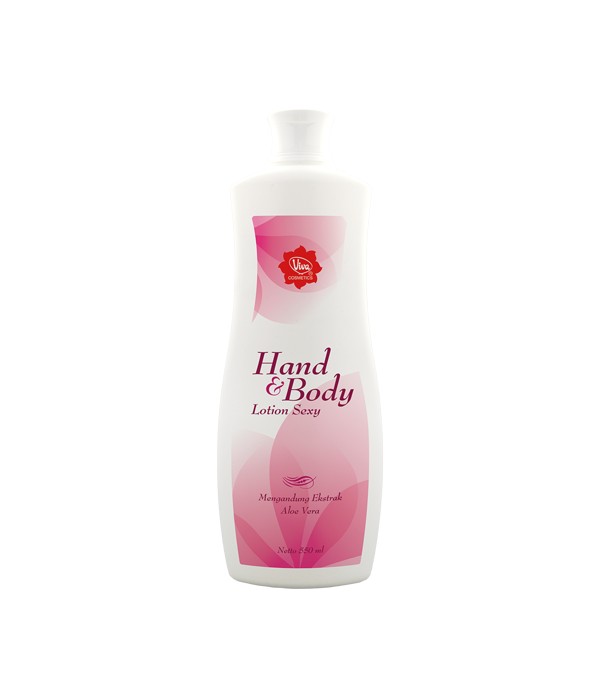 VIVA Hand & Body Lotion Sexy 550ml (Besar) VIVA Hand & Body Lotion Sexy 550ml (Besar)