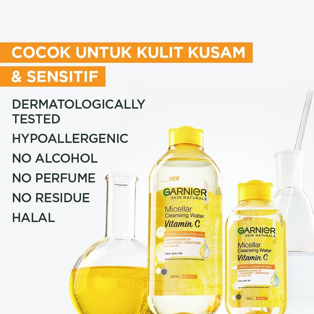 Garnier Micellar Cleansing Water - Vitamin C 125ml