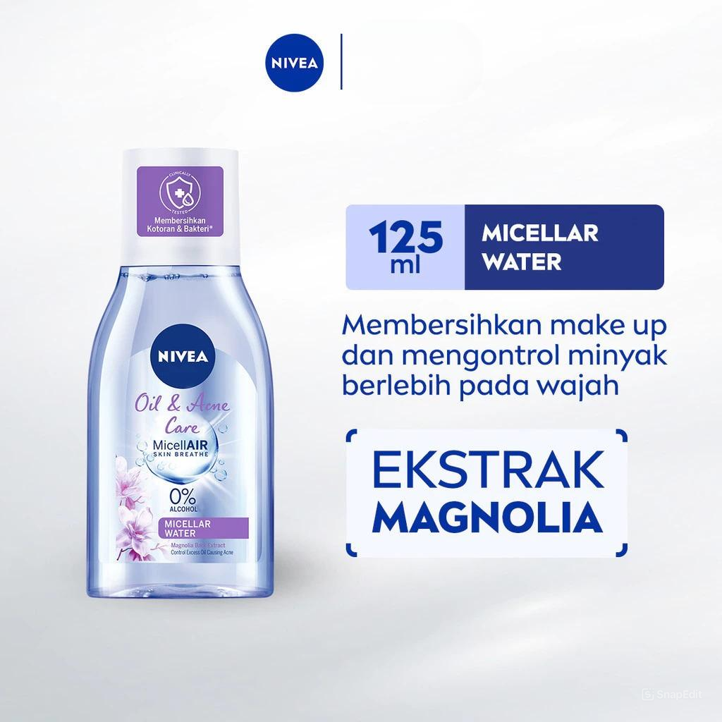 Nivea Micellar Water Micellair Skin Breathe 125ml - Oil & Acne Care