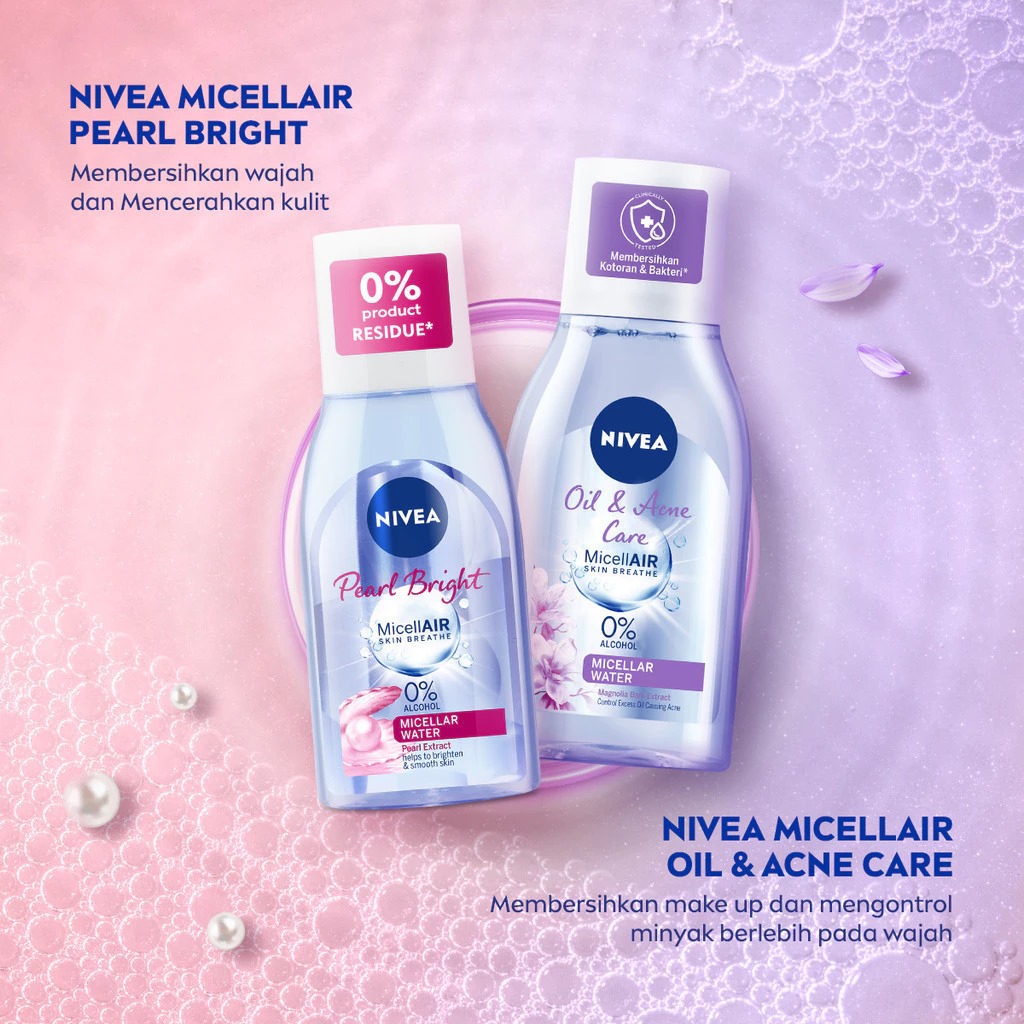 Nivea Micellar Water Micellair Skin Breathe 125ml - Oil & Acne Care Nivea Micellar Water Micellair Skin Breathe 125ml - Oil & Acne Care