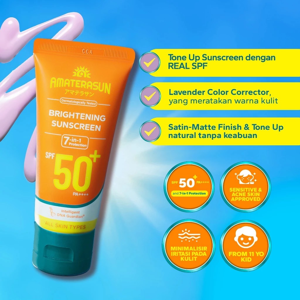 Amaterasun Brightening Sunscreen SPF 50+ PA++++ 40gr