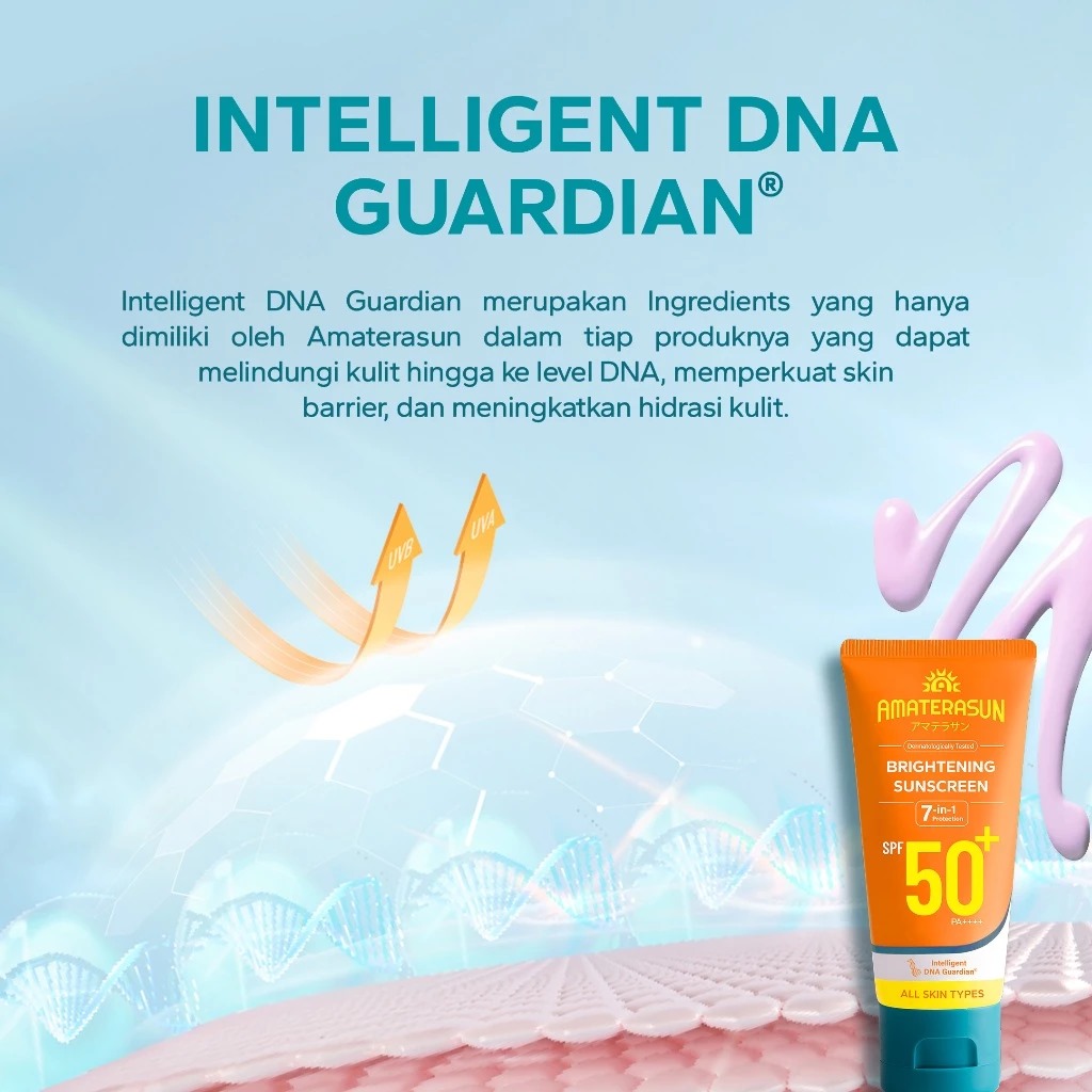 Amaterasun Brightening Sunscreen SPF 50+ PA++++ 40gr