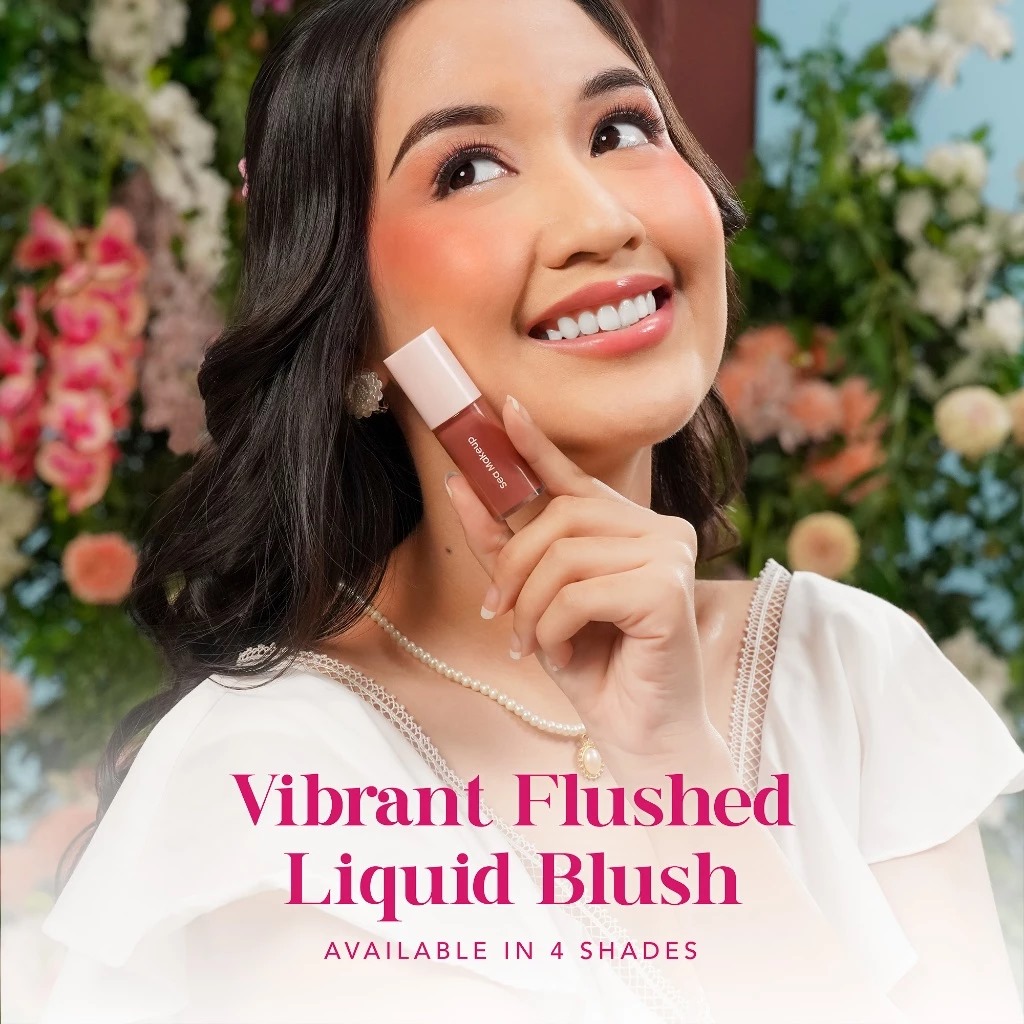 Sea Makeup Vibrant Flushed Liquid Blush 6gr - Dahlia Sunset