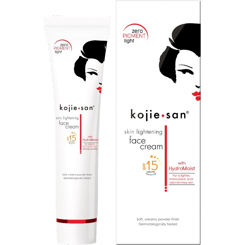 Kojie San Skin Lightening Face Cream + SPF15 22gr (With Hydromoist)