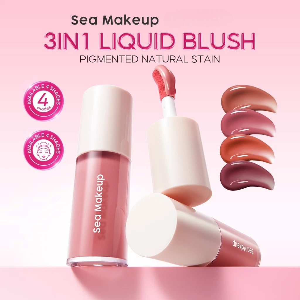 Sea Makeup Vibrant Flushed Liquid Blush 6gr - Primrose Dawn