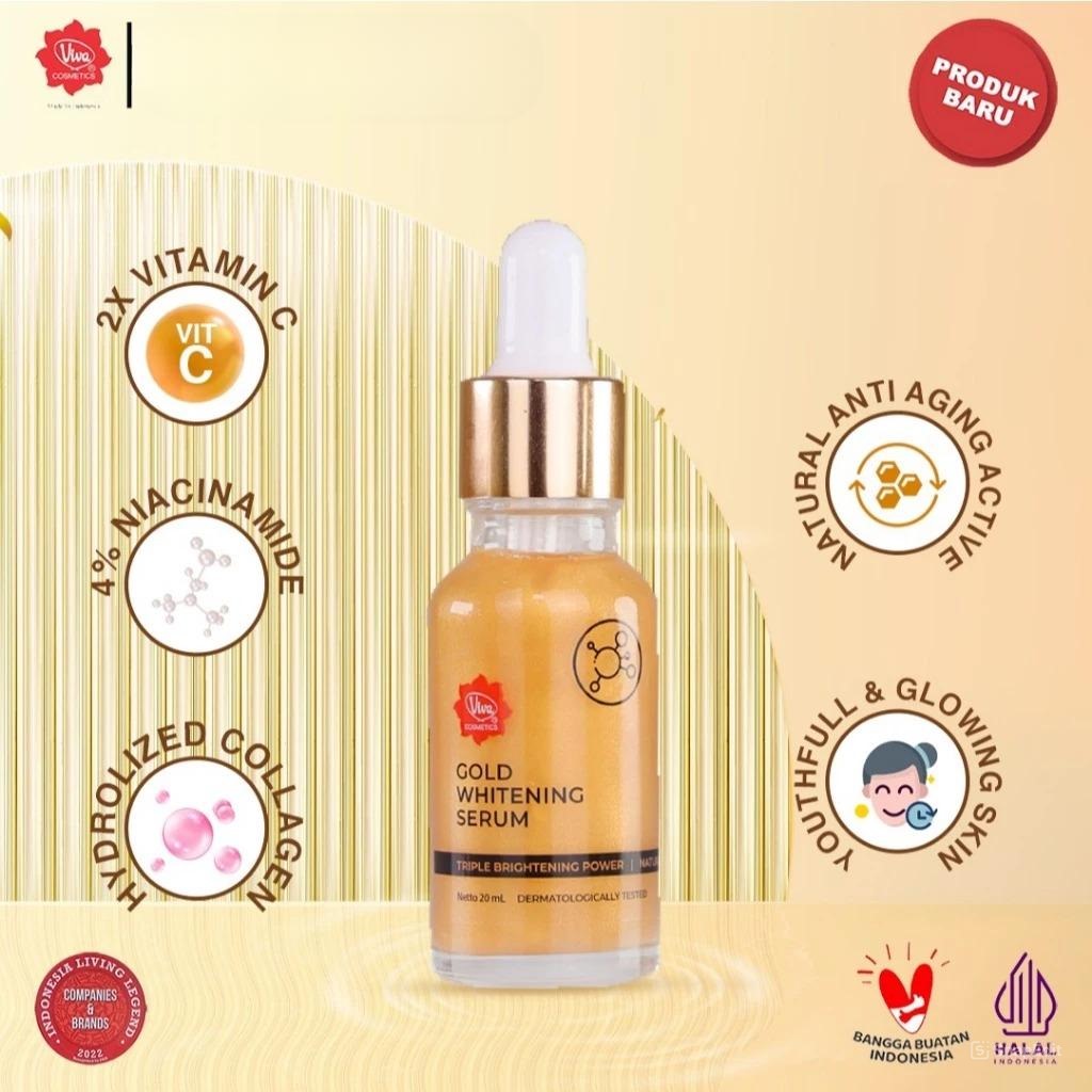 Viva Serum 20ml - Gold Whitening Serum Viva Serum 20ml - Gold Whitening Serum