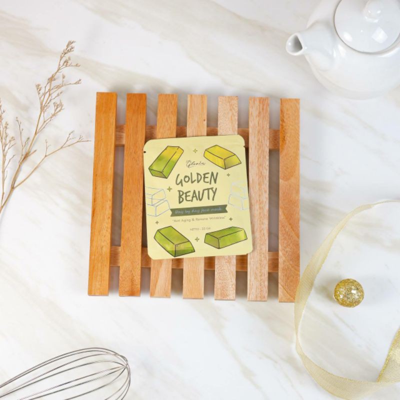 LEA Gloria Masker Bubuk 20gr GOLDEN  BEAUTY