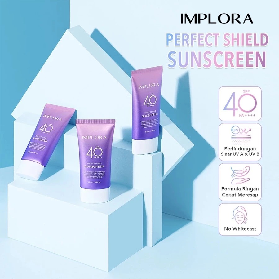 Implora Perfect Shield Sunscreen SPF 40 PA++++ 25ml