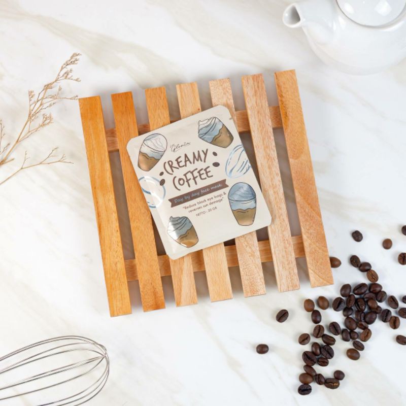 LEA Gloria Masker Bubuk 20gr CREAMY COFFEE