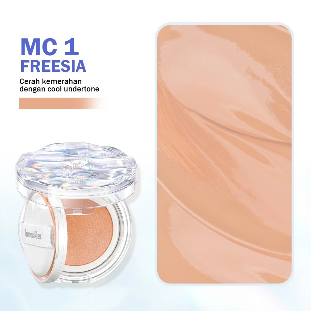 BNB Barenbliss Bloomdew Moonlight Dewy Mesh Cushion 15gr - MC1 Freesia