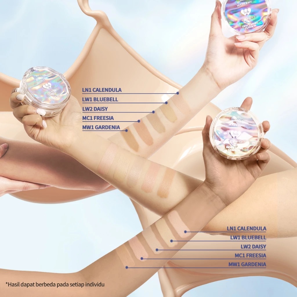 BNB Barenbliss Bloomdew Moonlight Dewy Mesh Cushion 15gr - MC1 Freesia