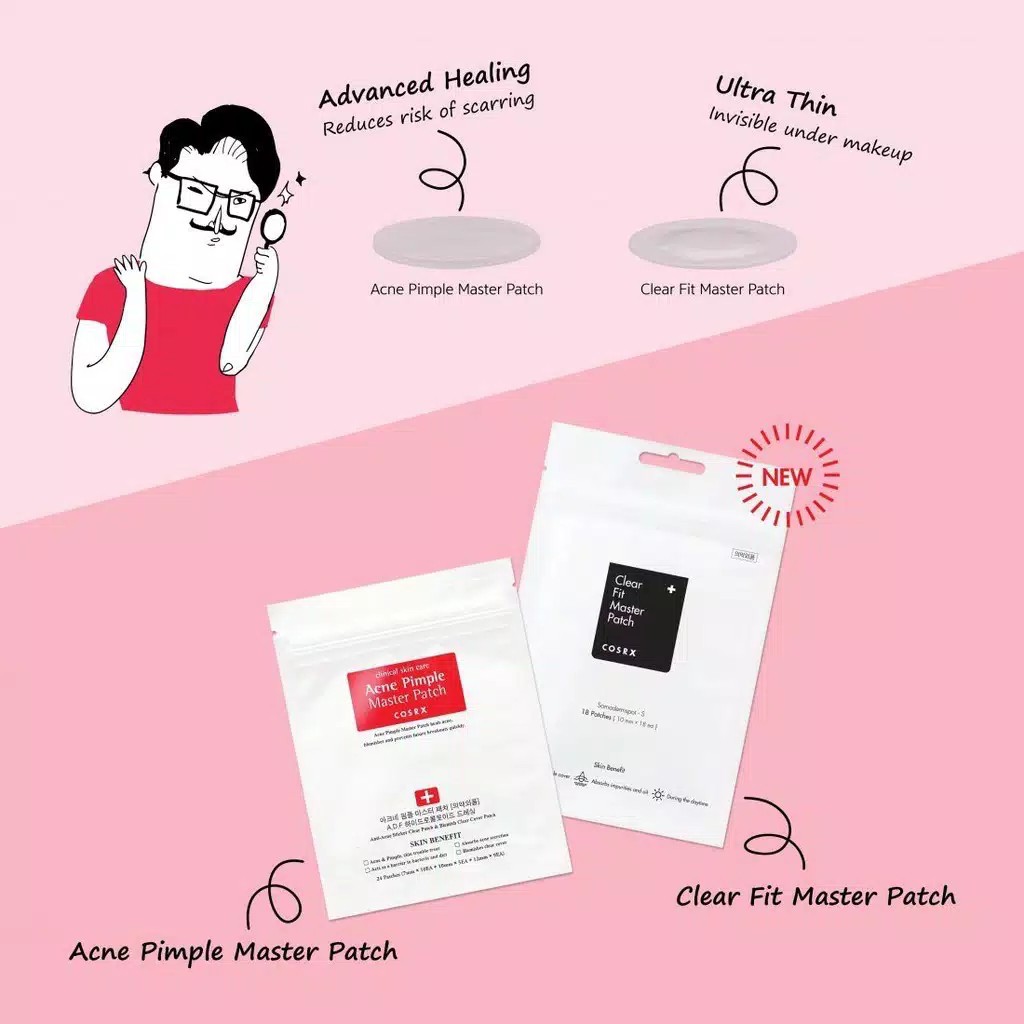 COSRX Acne Pimple Patch 24ea (Malam)