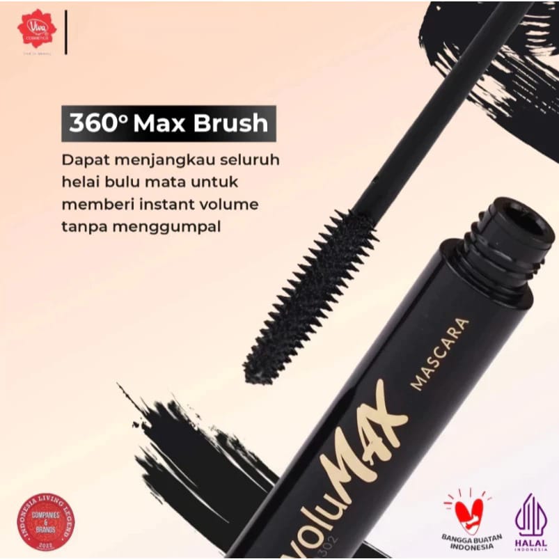 Viva Queen Volumax Waterproof Mascara 7gr