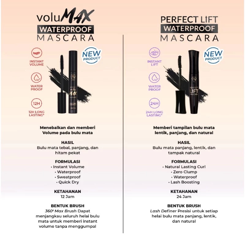 Viva Queen Volumax Waterproof Mascara 7gr