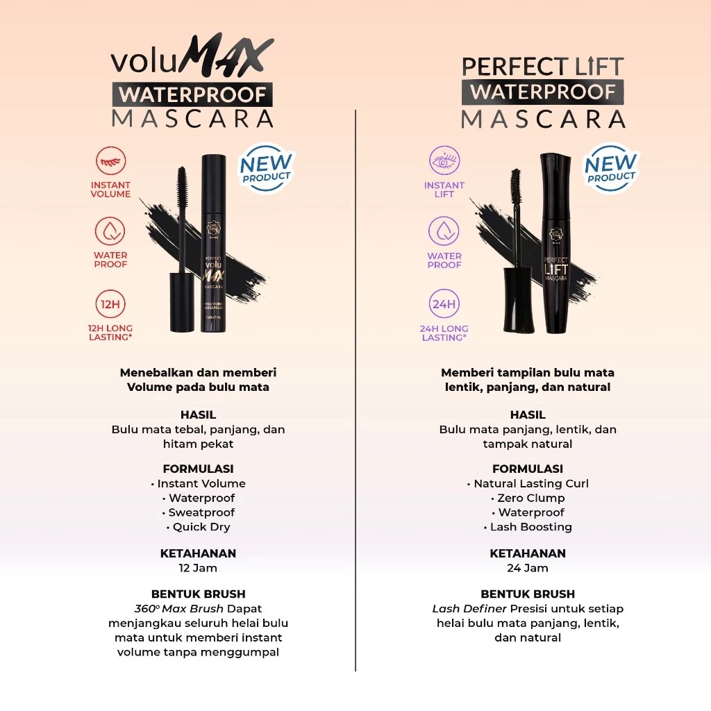 Viva Queen Perfect Lift Waterproof Mascara 12ml