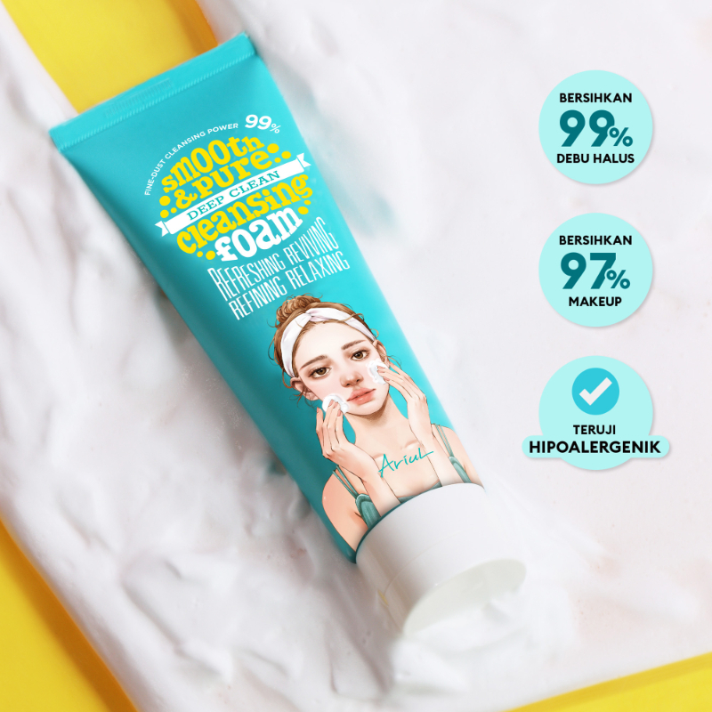 ARIUL Smooth & Pure Deep Clean Cleansing Foam 80ml