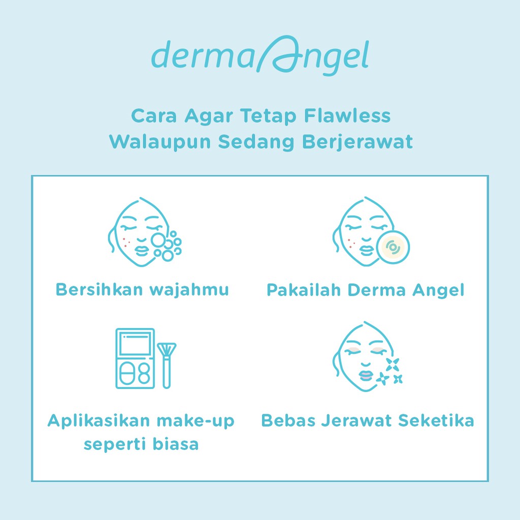 DERMA ANGEL Acne Patch Day 6s (Pagi) DERMA ANGEL Acne Patch Day 6s (Pagi)