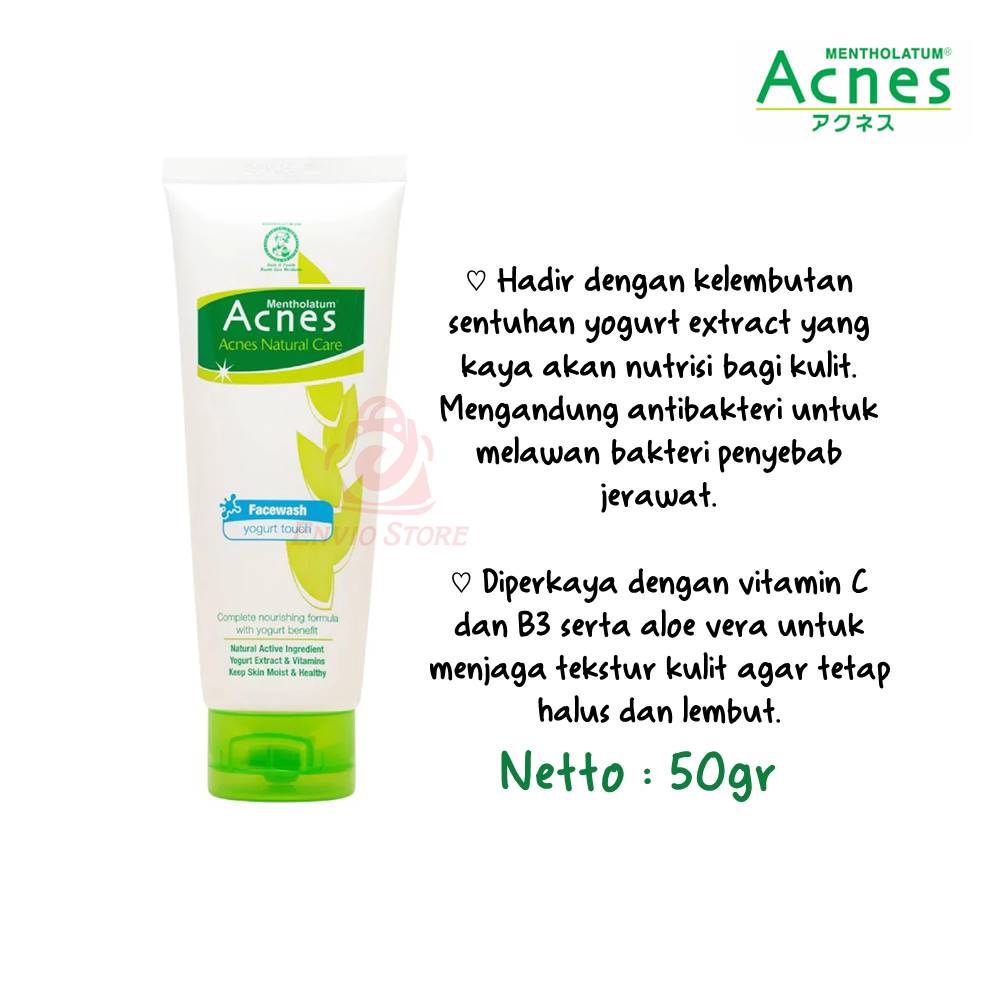 ACNES Yogurt Plus Face Wash 50gr ACNES Yogurt Plus Face Wash 50gr