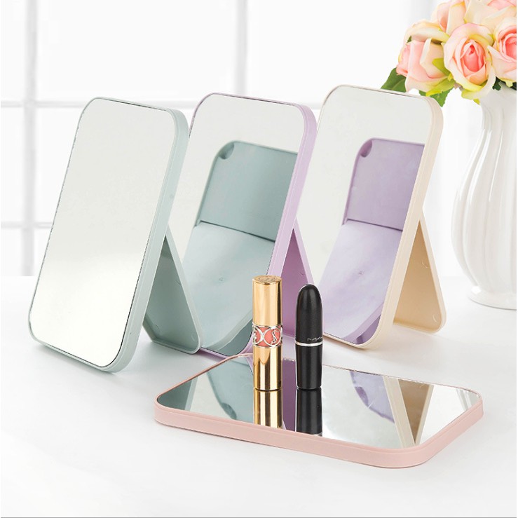 Cermin Rias Duduk Lipat Segiempat (Makeup Desktop Mirror) Cermin Rias Duduk Lipat Segiempat (Makeup Desktop Mirror)