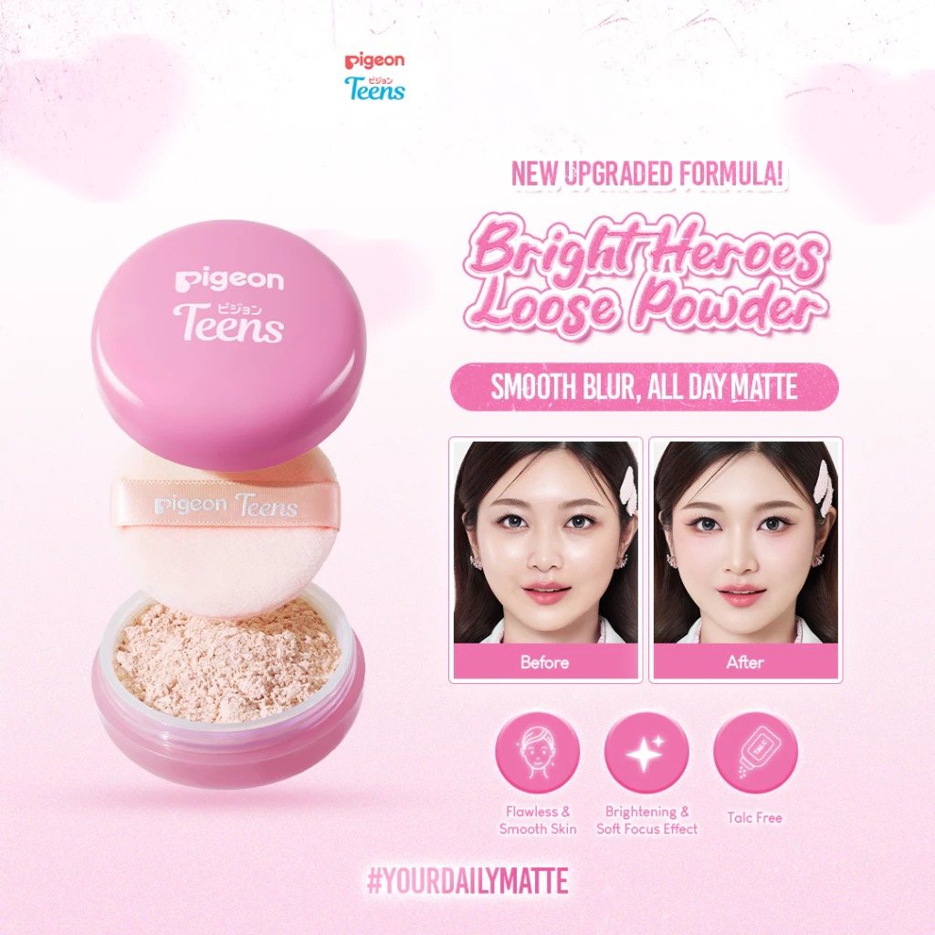 Pigeon Teens Loose Powder 9gr - Bright Heroes
