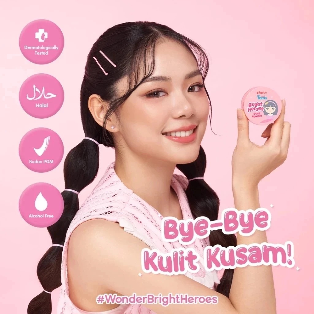 Pigeon Teens Loose Powder 12gr - Bright Heroes