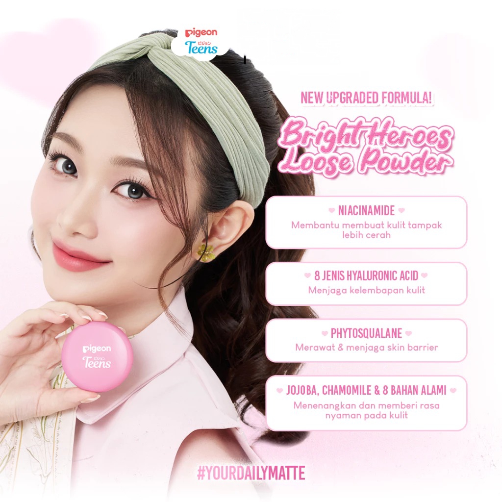 Pigeon Teens Loose Powder 9gr - Bright Heroes