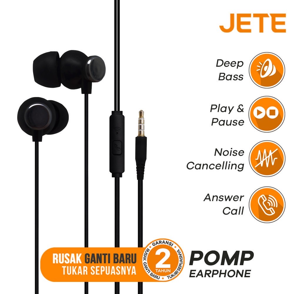JETE Handsfree Pomp Super Bass JETE Handsfree Pomp Super Bass