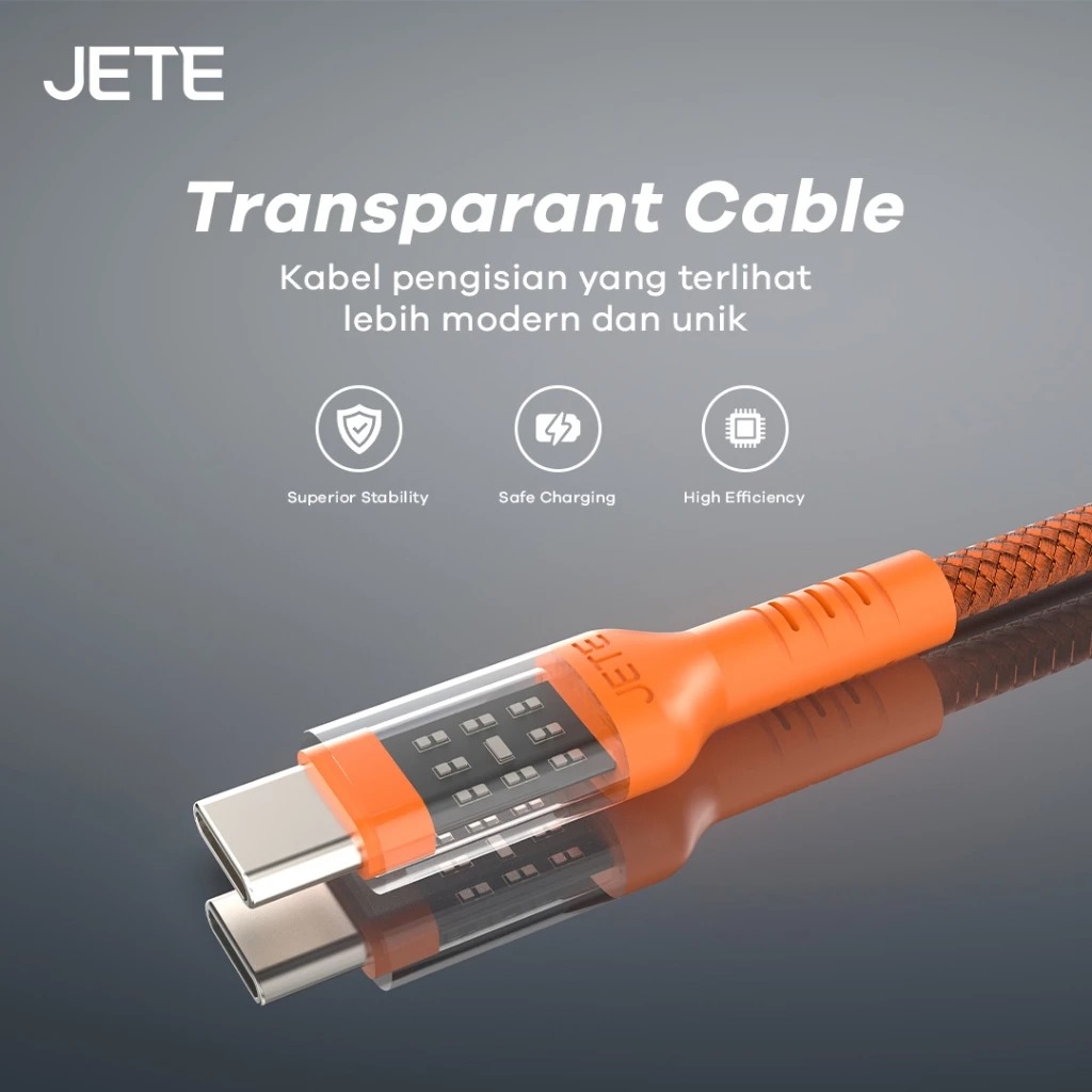 JETE Kabel CX11 - Micro Black 2.4A