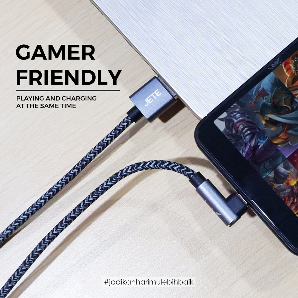 JETE Kabel Gaming CA1 - Lightning (iPhone)