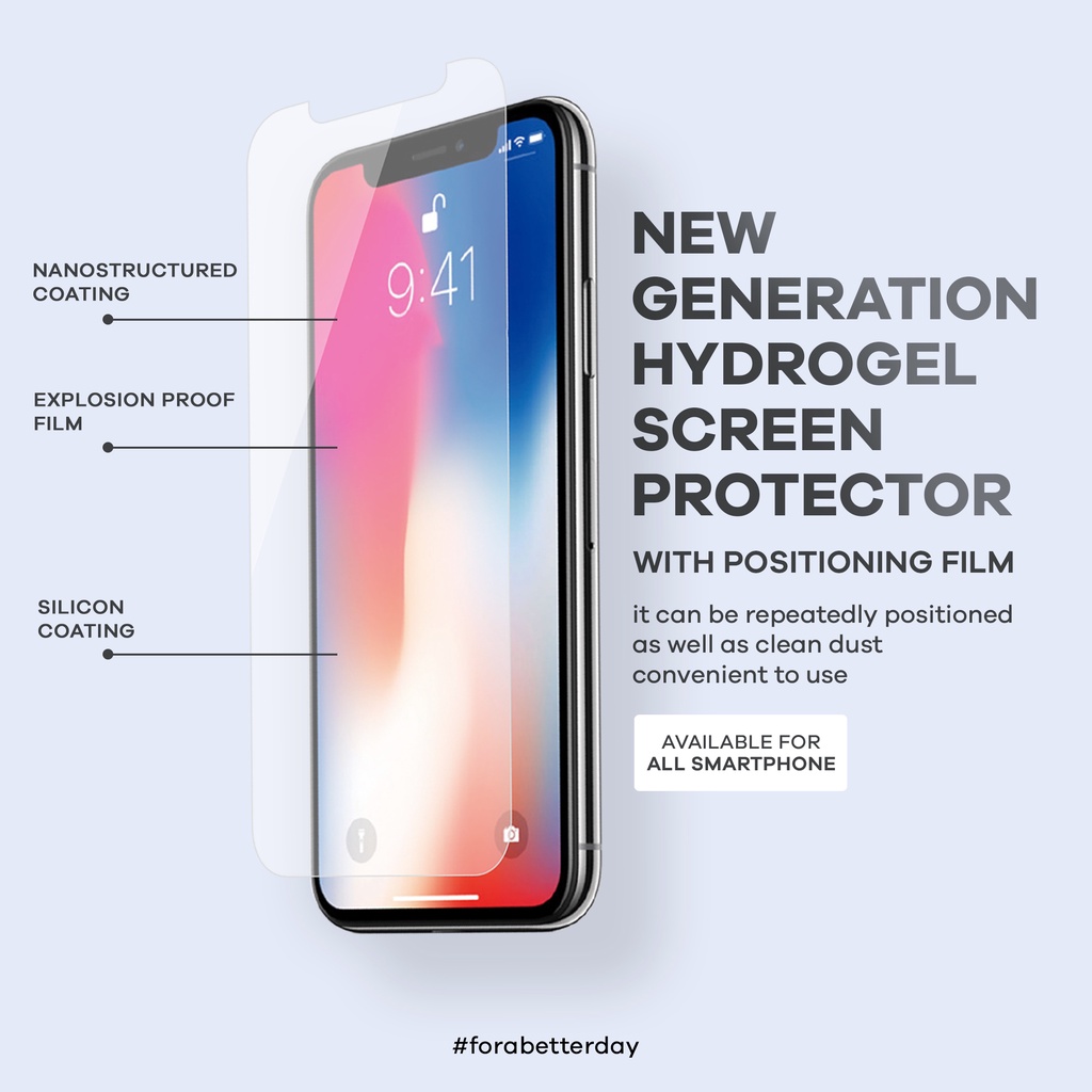 JETE TPU Screen Protector - Clear NTPU (Jete Hydrogel Screen Protector)