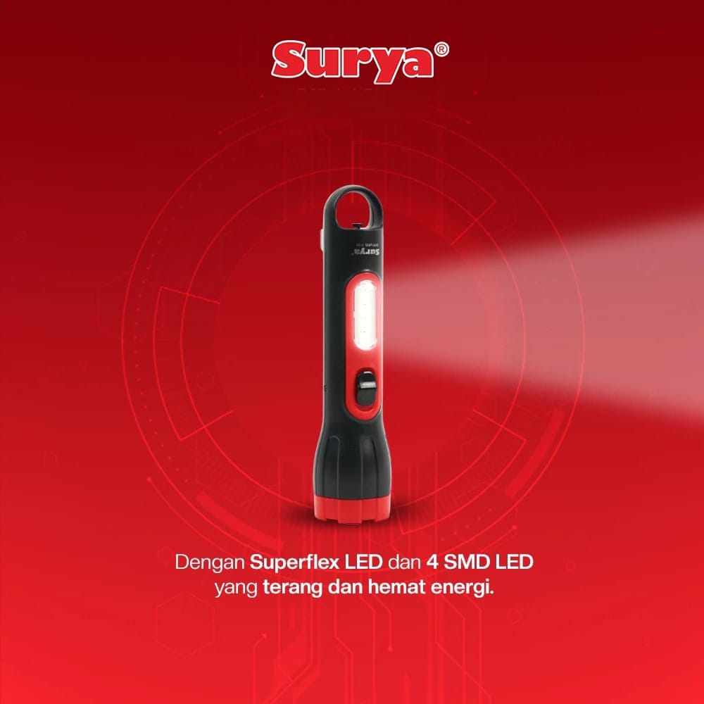 Surya Lampu Senter SYT L015 Emergency Lamp Rechargeable Surya Lampu Senter SYT L015 Emergency Lamp Rechargeable