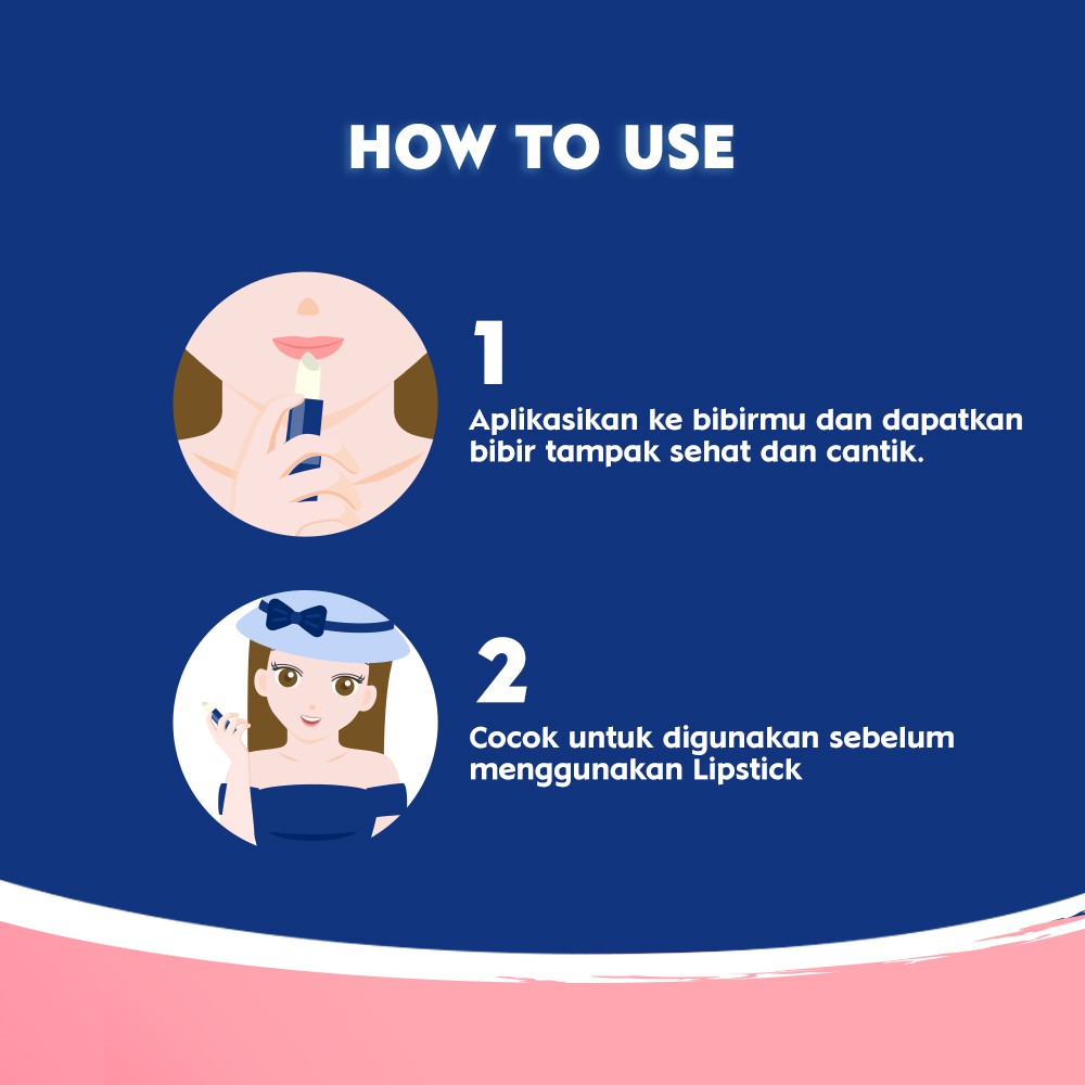 Nivea Caring Lip Balm - Original Care (Biru)