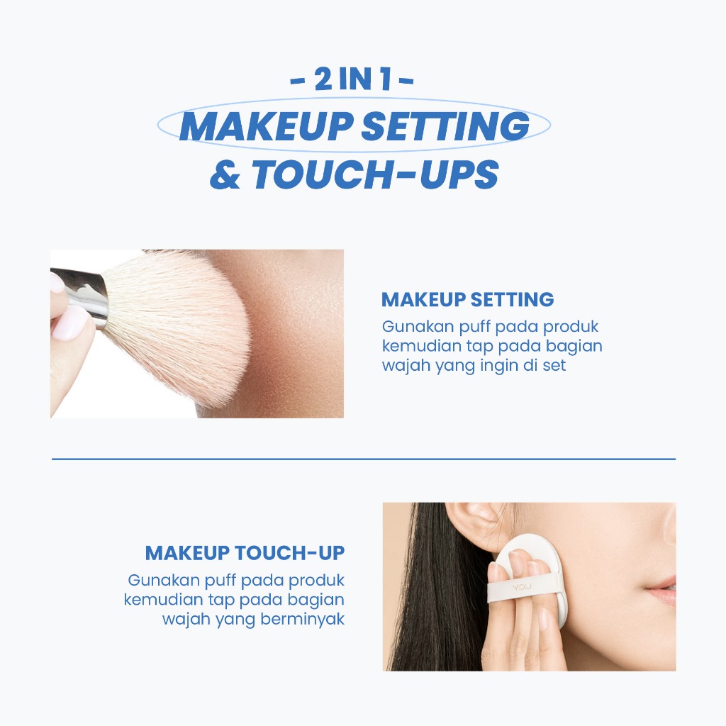 YOU Cloud Touch Invisible Setting Powder 10gr