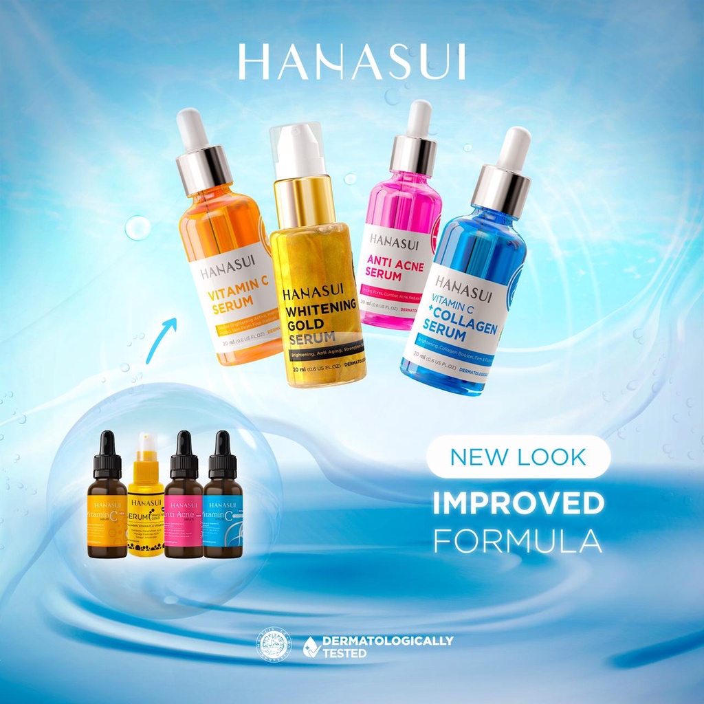 HANASUI Serum Vitamin C 20ml Renew  (Orange)