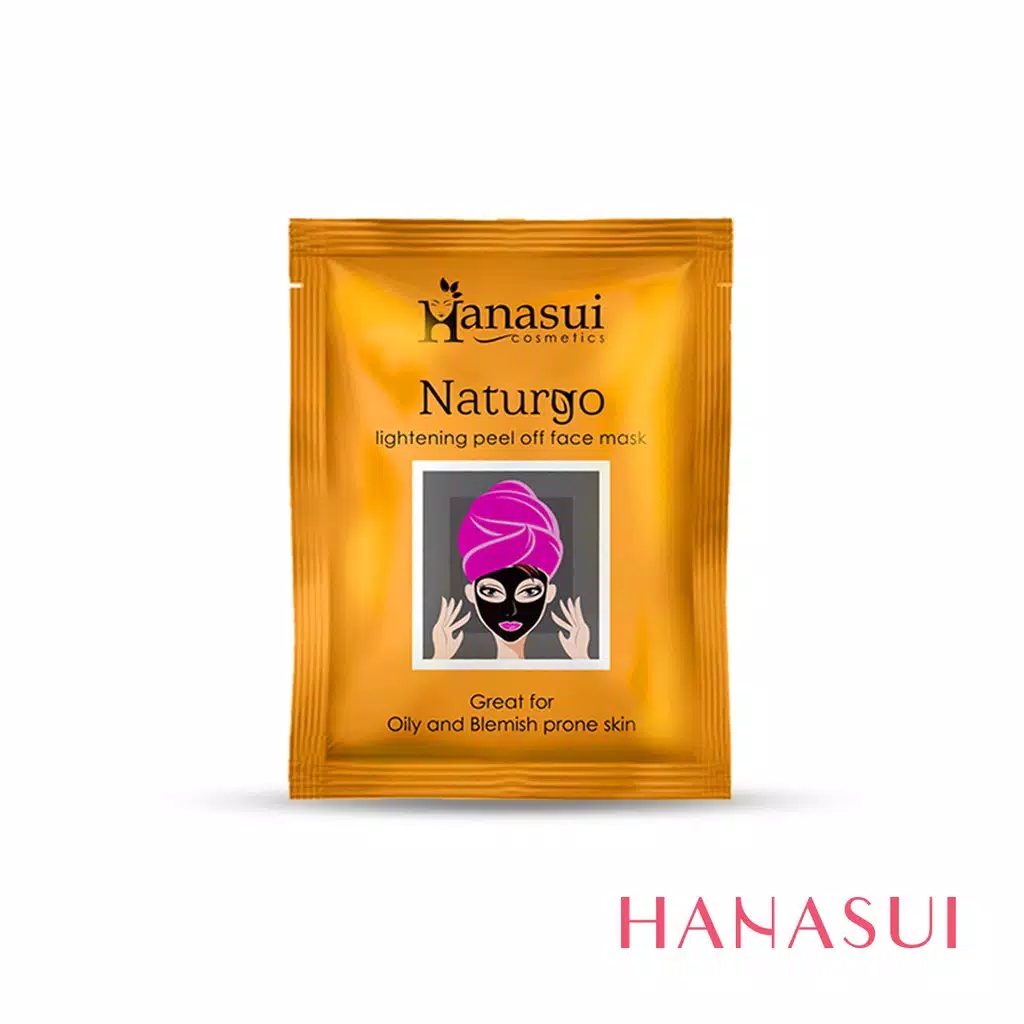 HANASUI Naturgo Black Peel Off Mask 10gr (Komedo)