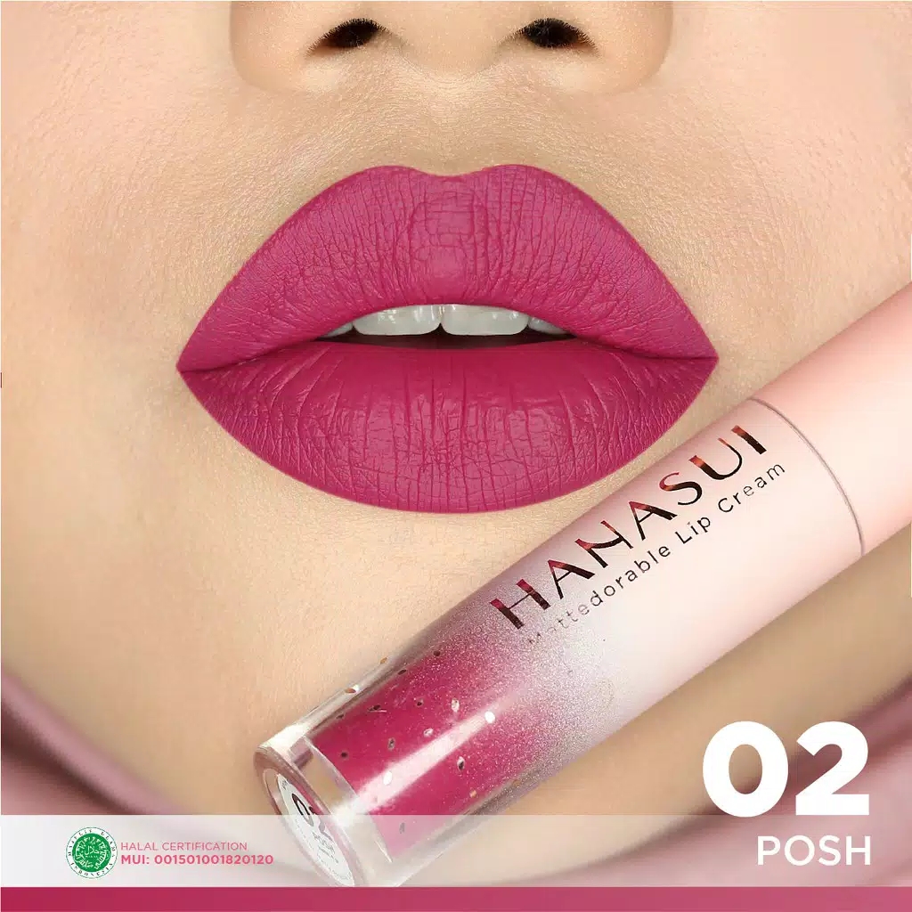 HANASUI Mattedorable Lip Cream 02 POSH
