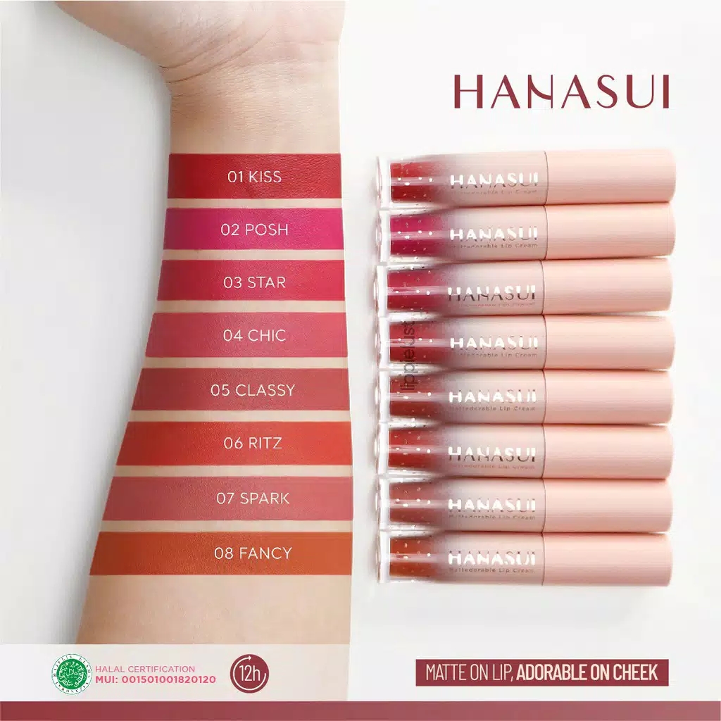 HANASUI Mattedorable Lip Cream 03 STAR