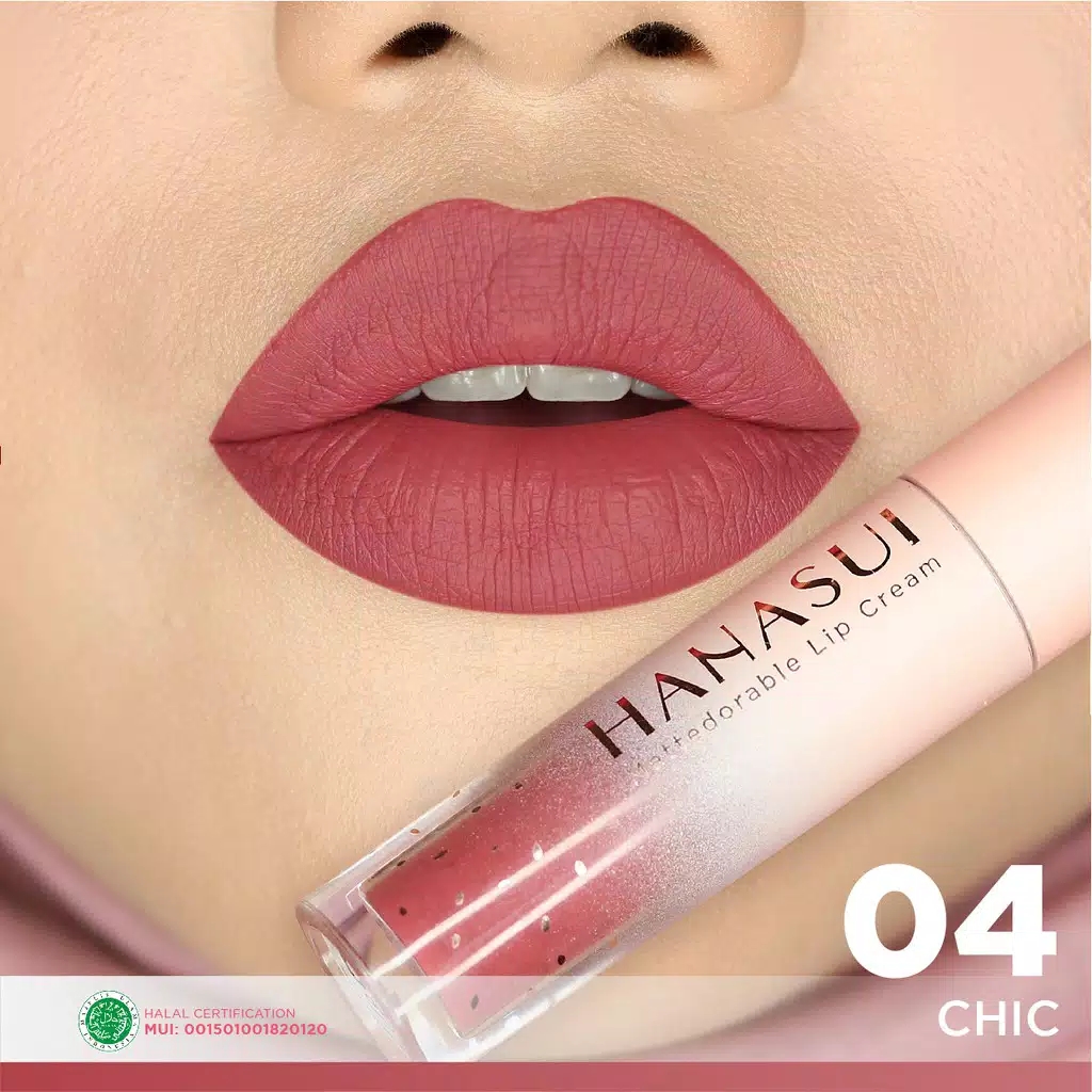 HANASUI Mattedorable Lip Cream 04 CHIC HANASUI Mattedorable Lip Cream 04 CHIC