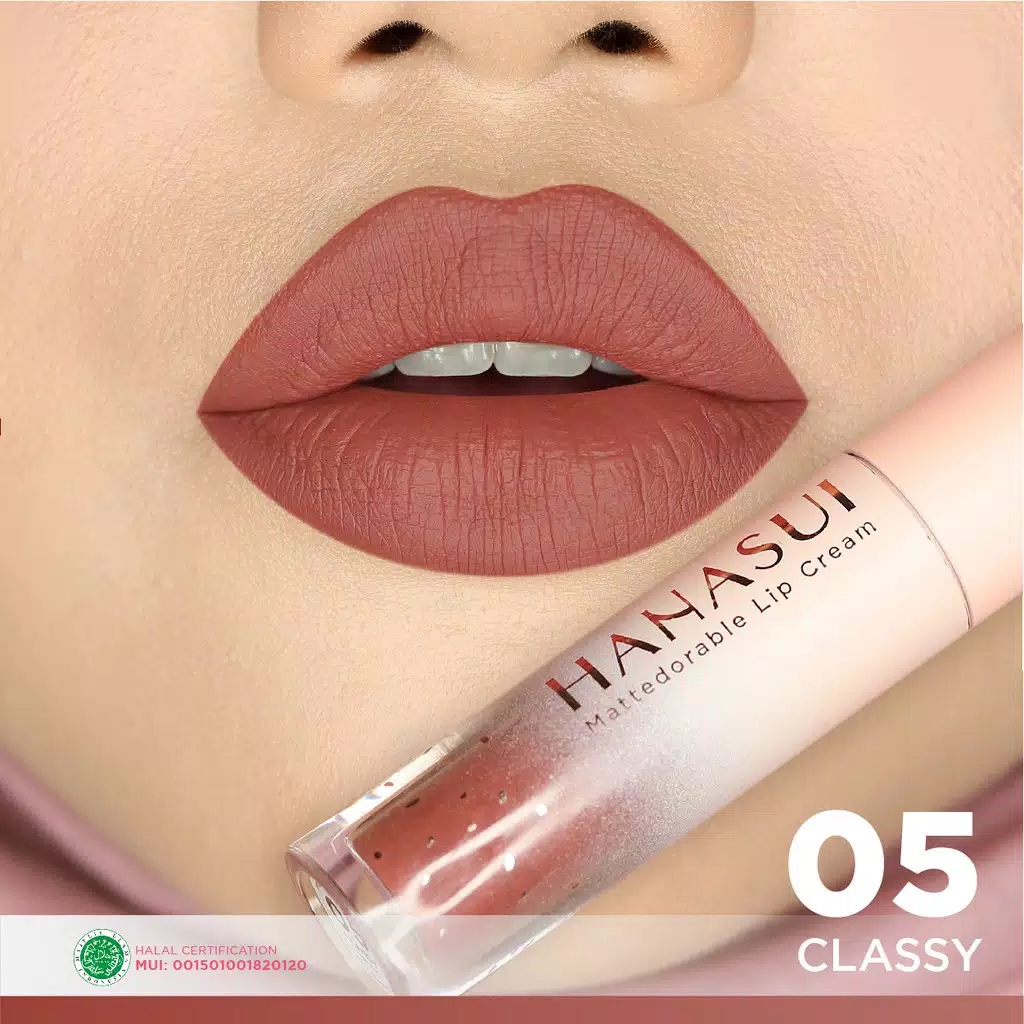 HANASUI Mattedorable Lip Cream 05 CLASSY
