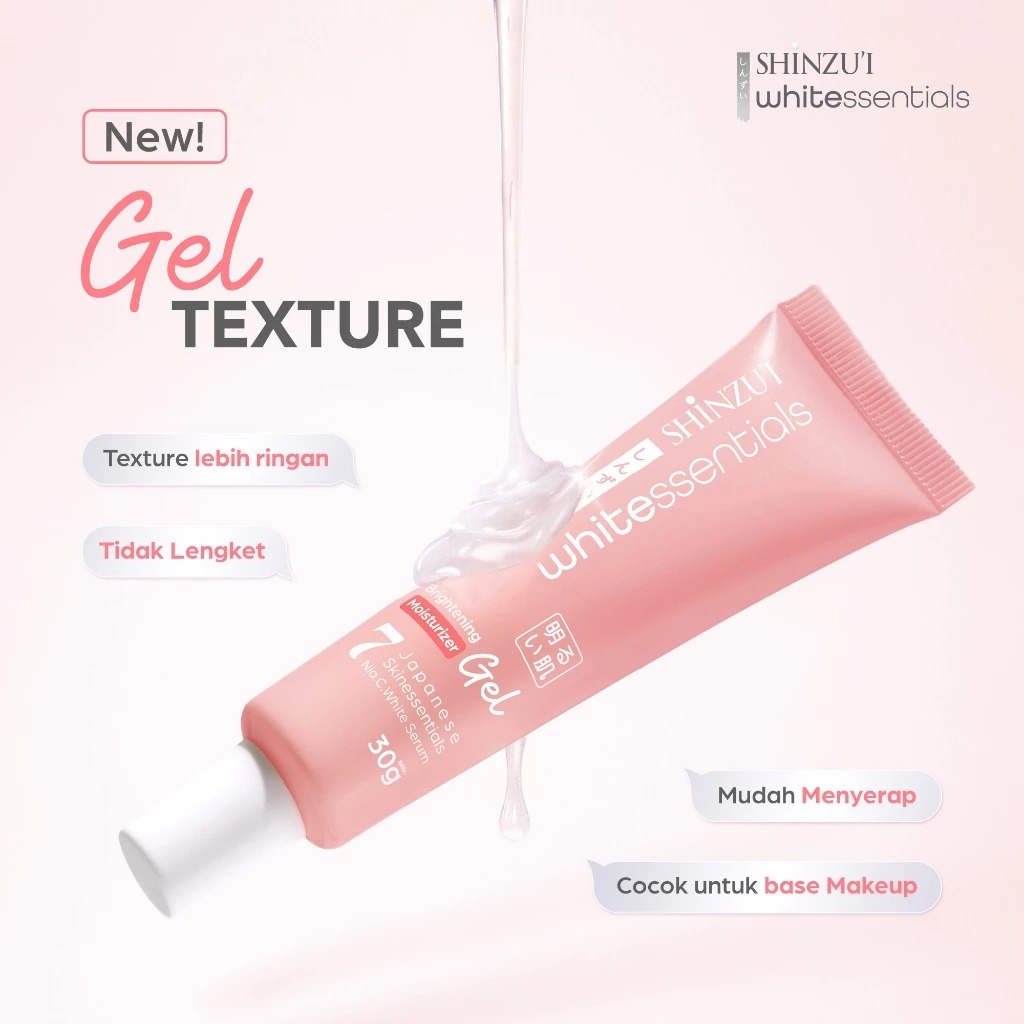 Shinzui Whitessentials Brightening Moisturizer Gel 10gr