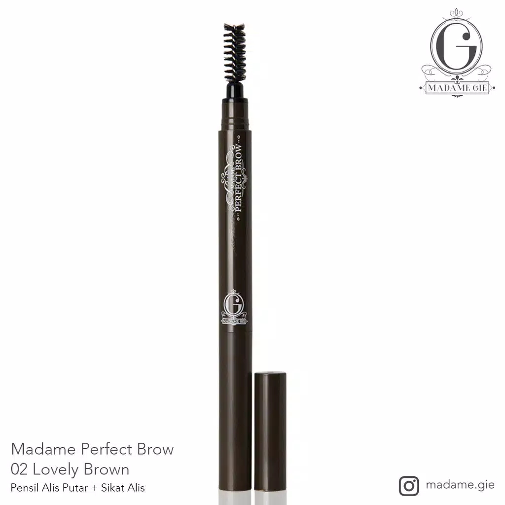 Madame Gie Madame Perfect Brow - 02 Lovely Brown Madame Gie Madame Perfect Brow - 02 Lovely Brown