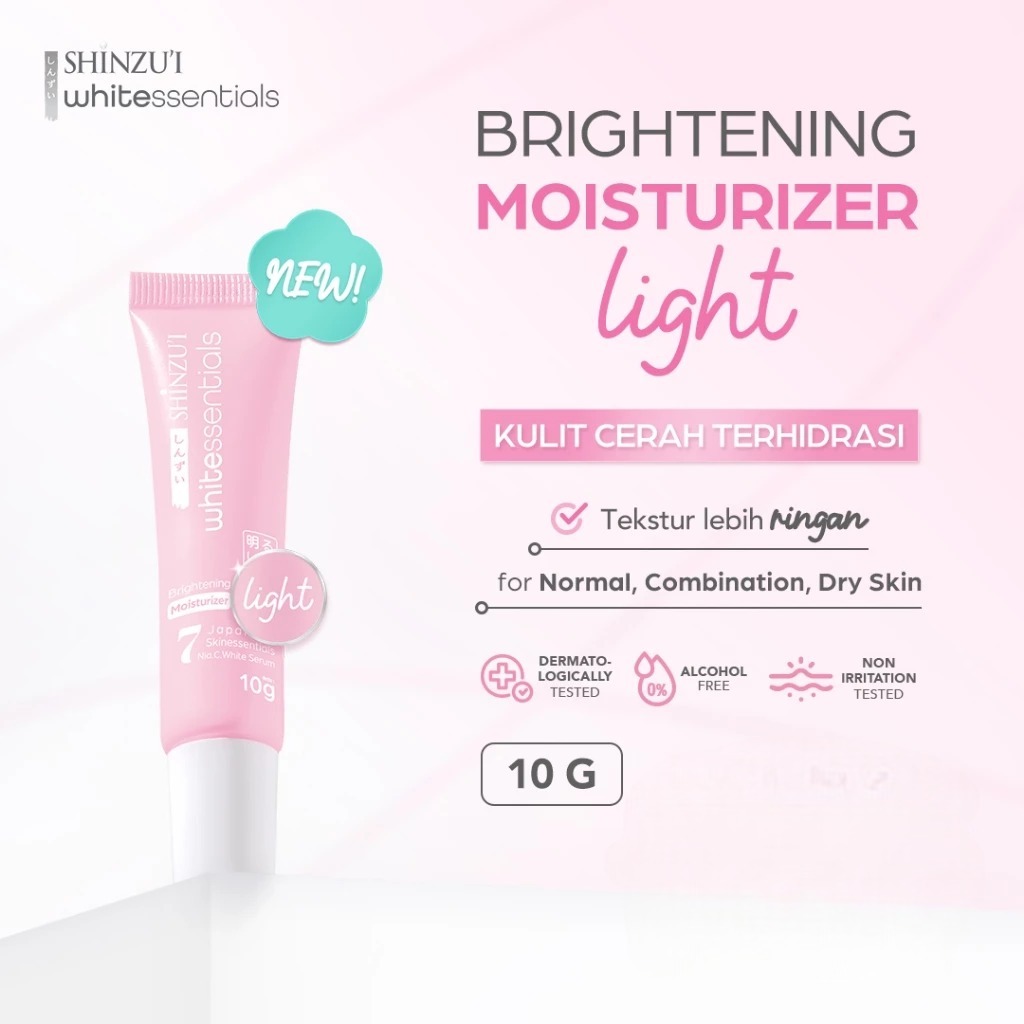 Shinzui Whitessentials Brightening Moisturizer Light 10gr Shinzui Whitessentials Brightening Moisturizer Light 10gr