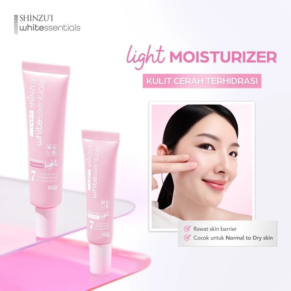 Shinzui Whitessentials Brightening Moisturizer Light 10gr