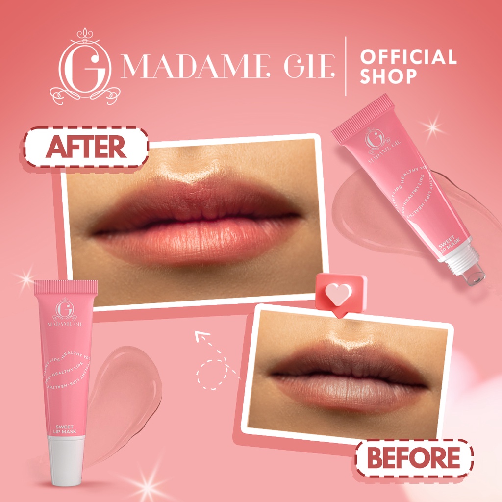 Madame Gie Sweet Lip Mask 10gr - Watermelon Madame Gie Sweet Lip Mask 10gr - Watermelon