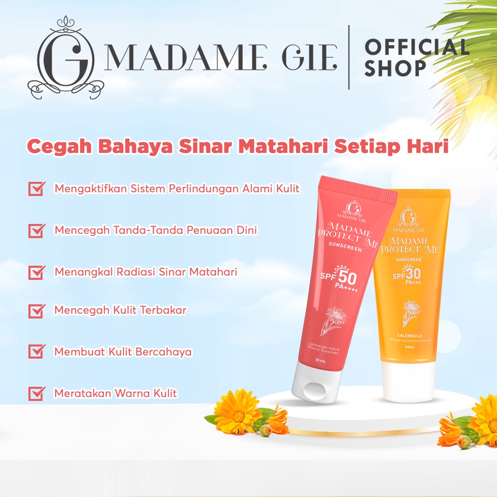 Madame Gie Protect Me SPF 50 PA+++ 35ml (Pink)