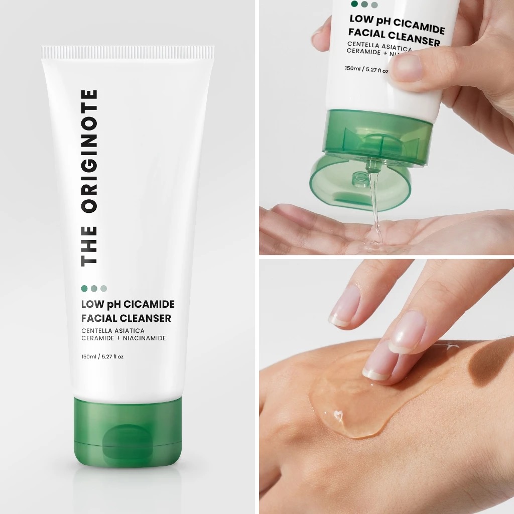 The Originote Facial Cleanser 150ml - Low pH Cicamide