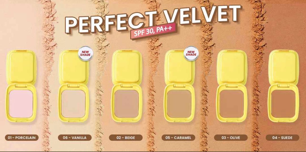 Madame Gie Perfect Velvet SPF30 PA++ Two Way Cake - 01 Porcelain Madame Gie Perfect Velvet SPF30 PA++ Two Way Cake - 01 Porcelain