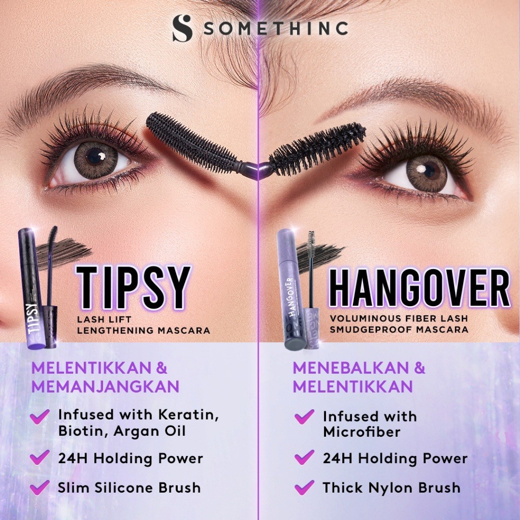 Somethinc Tipsy Lash Lift Lengthening Mascara 7gr
