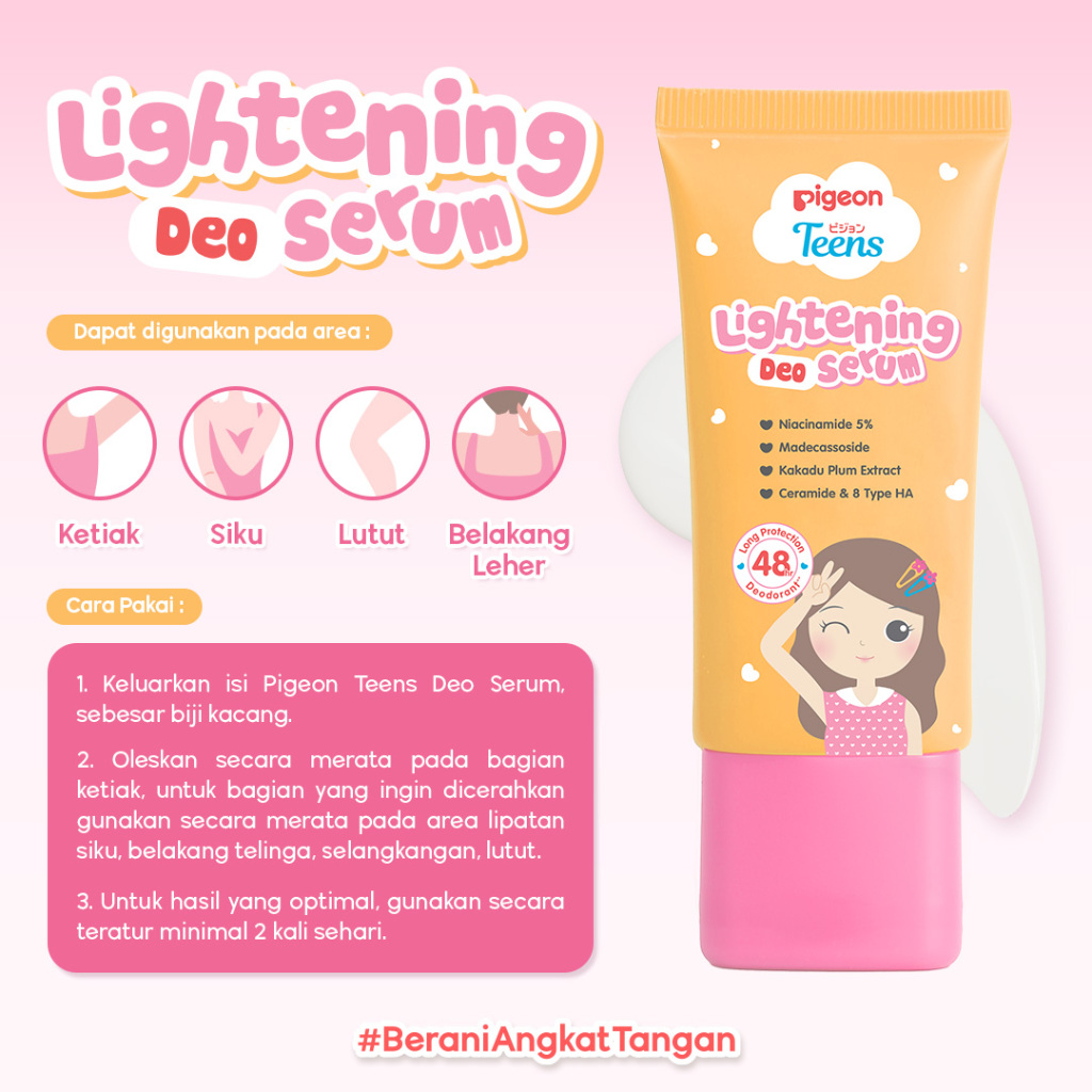 Pigeon Teens Lightening Deo Serum 30ml 