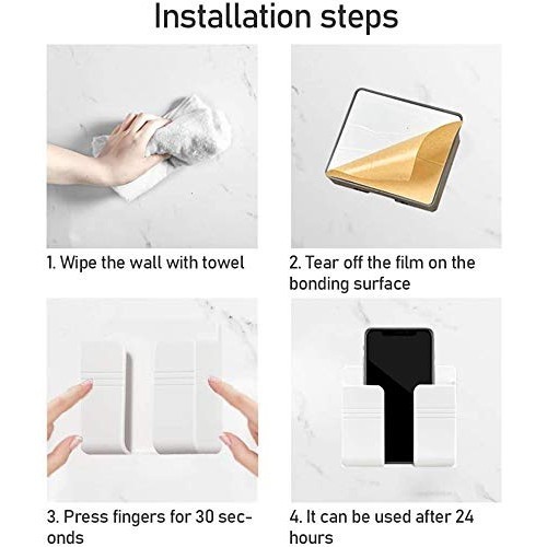 Hanging Phone Charger Wall - Rak Gantung Charger Dinding